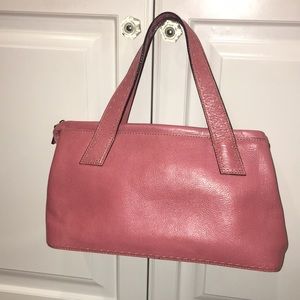 Fossil genuine leather pink purse